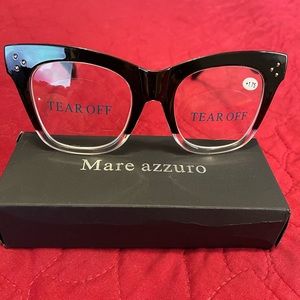 Mare Azzuro Oversized Reading glasses.